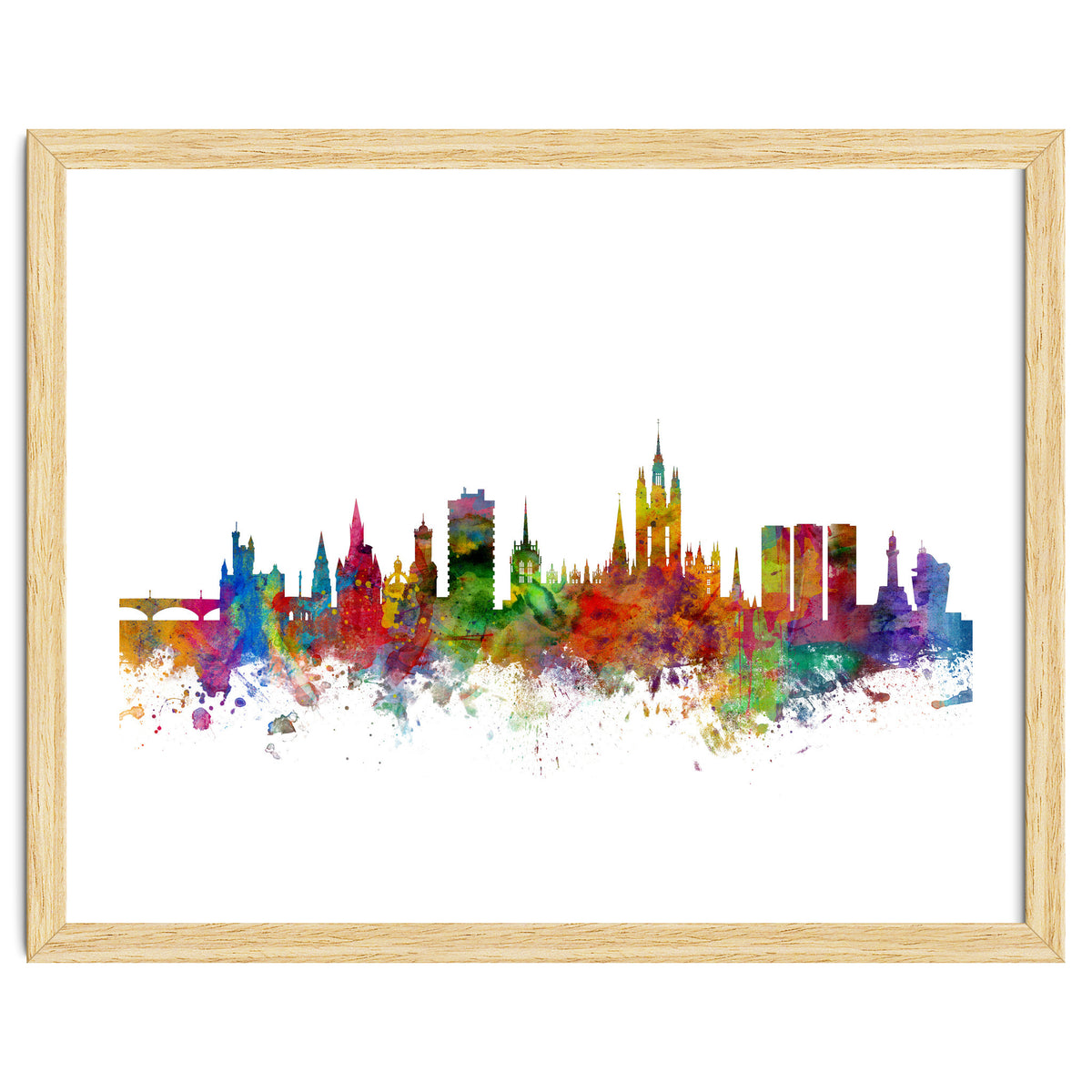 Aberdeen Scotland Skyline