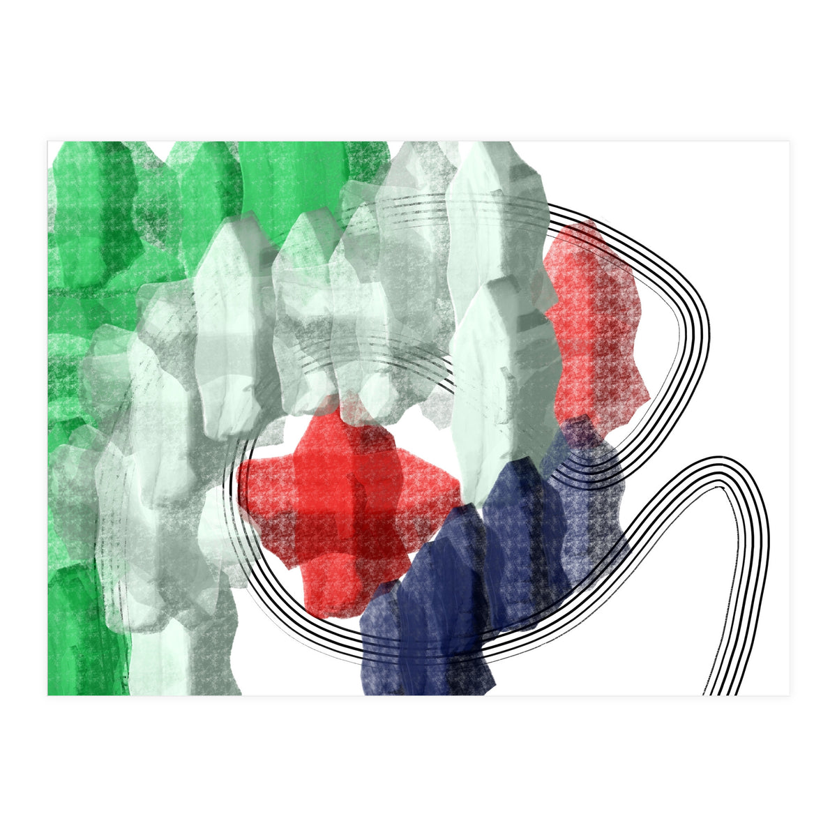 Rochas E Rochedos (Print Only)