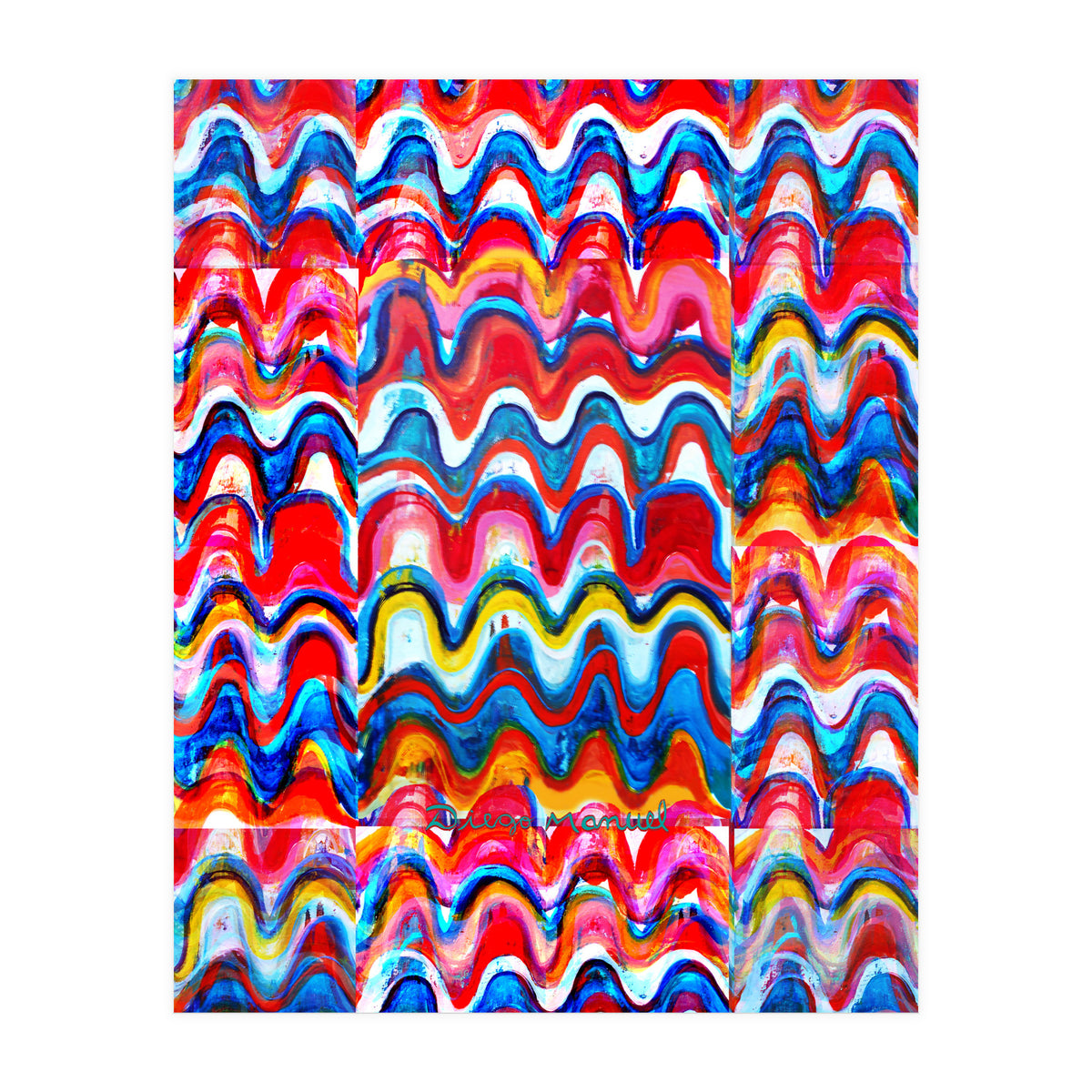 Pop abstract color full (Print Only)