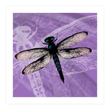 Blue dragonfly vector (Print Only) thumbnail
