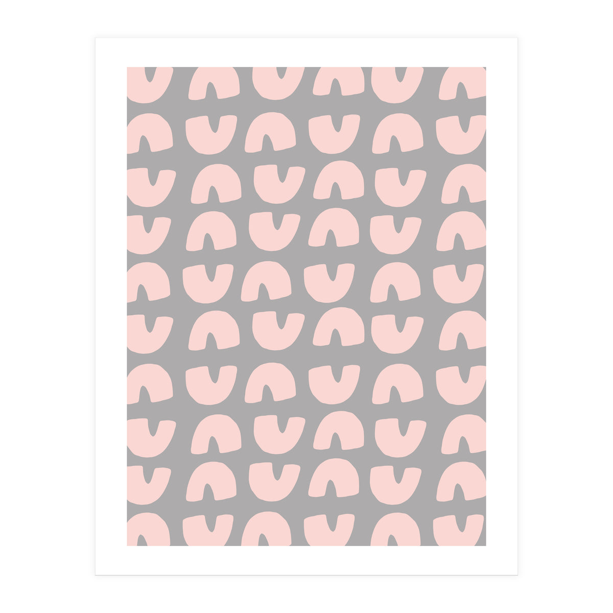 Pastel Pink Rainbow (Print Only)