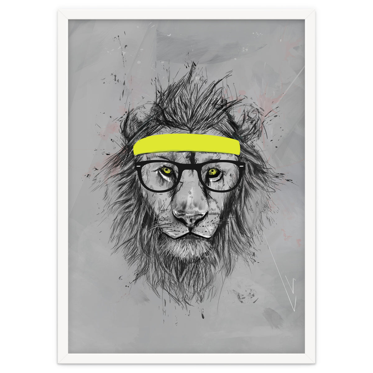Hipster Lion