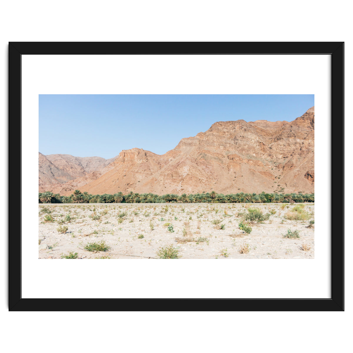 Middle East Desert Road