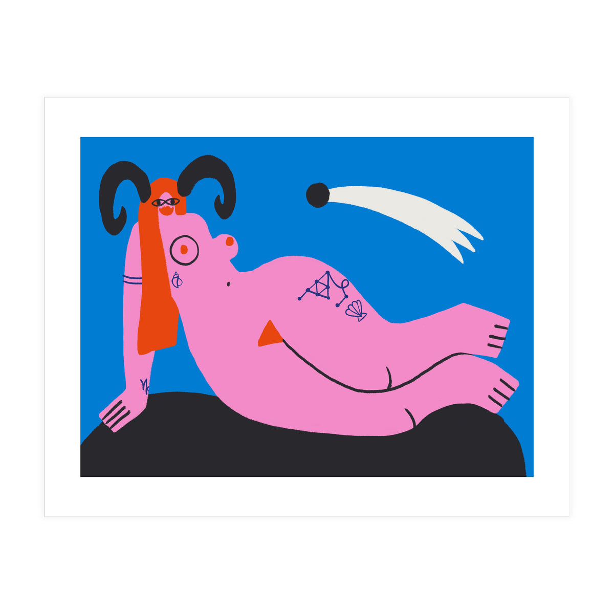 Never Not Manifesting Capricorn (Print Only)