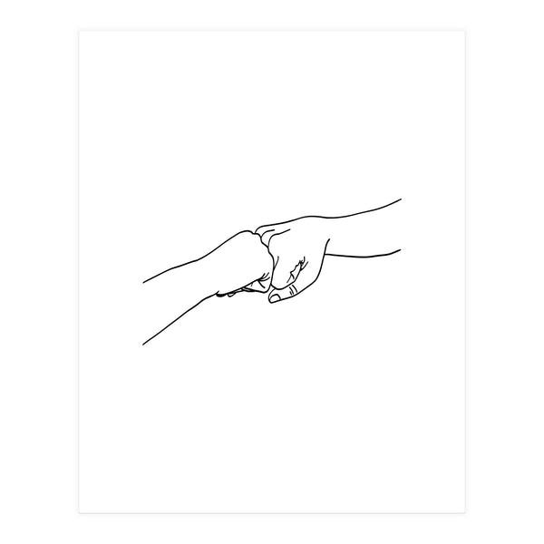 Fist Bumps, High Fives & Jazz Hands (Print Only)