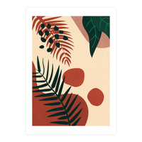 Abstract Palm Leaf (Print Only)