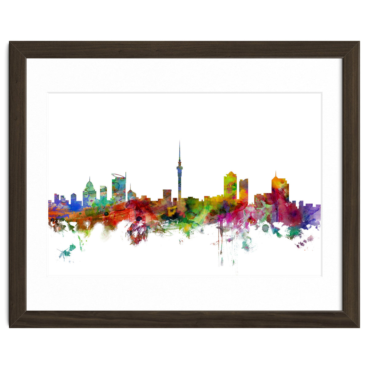 Auckland New Zealand Skyline