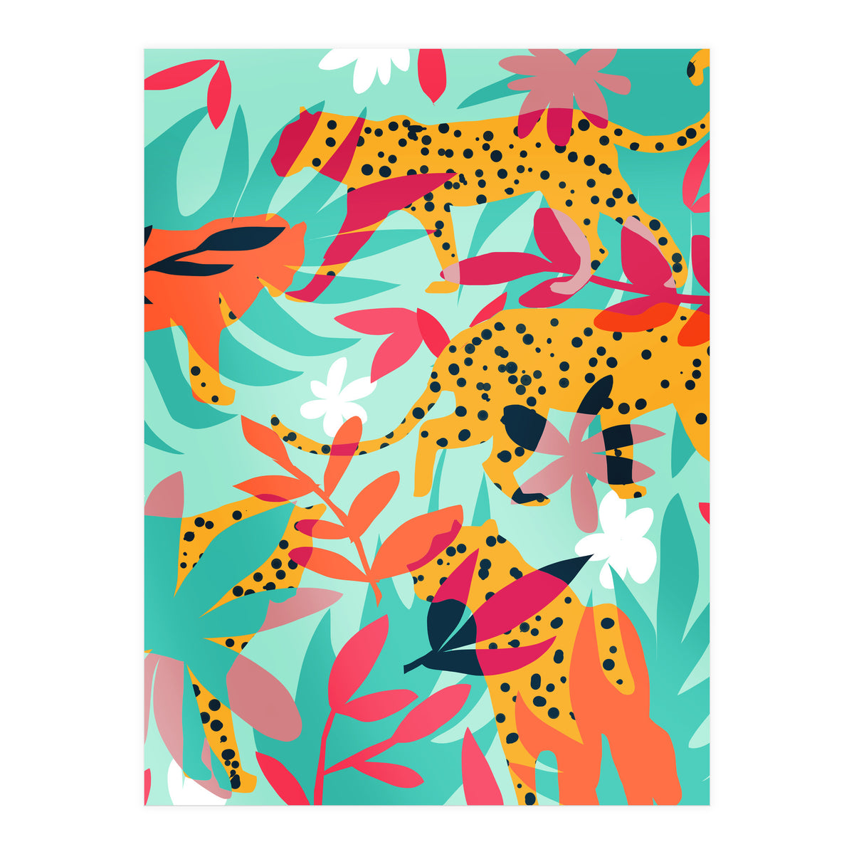 Chasing The Cheetah (Print Only)