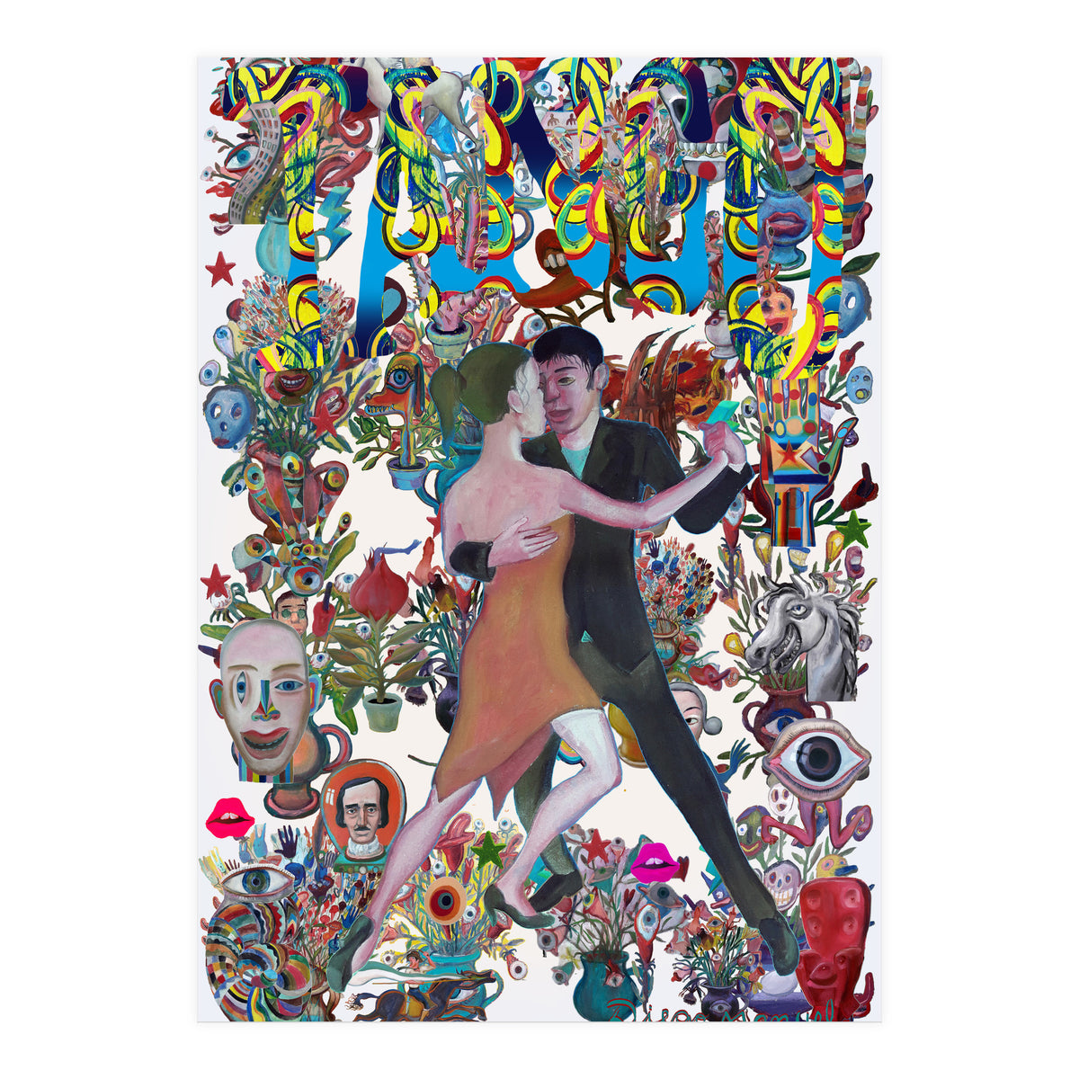 Tango Nuevo Tapiz 4 (Print Only)