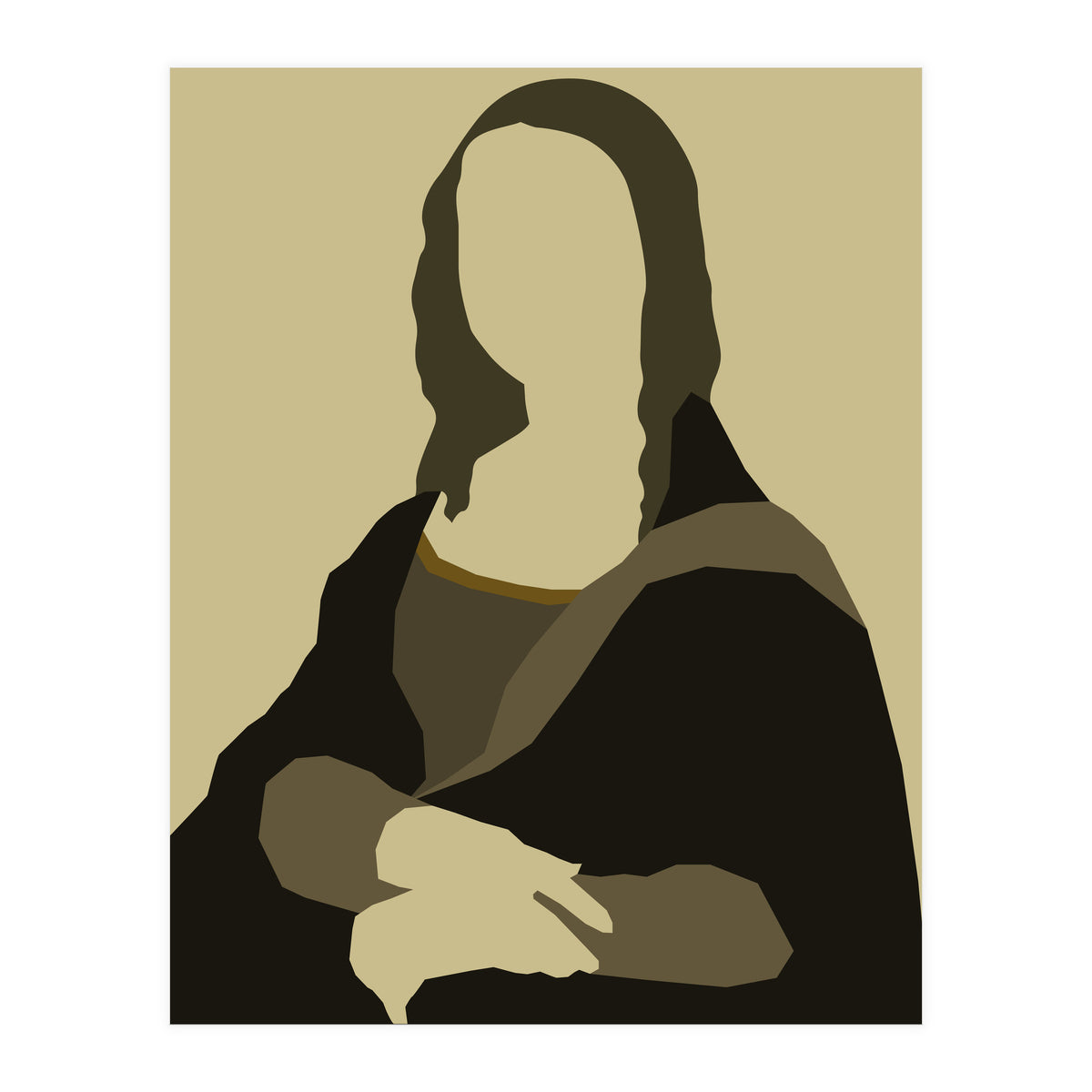 Monalisa Minimalist (Print Only)