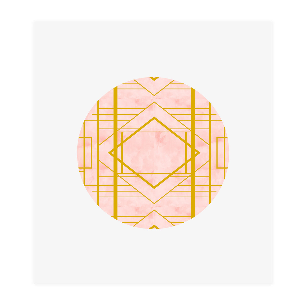 Art Deco Blush (Print Only)