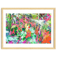 Find Me Where The Tropical Things Are | Jungle Botanical Palm Colorful Painting