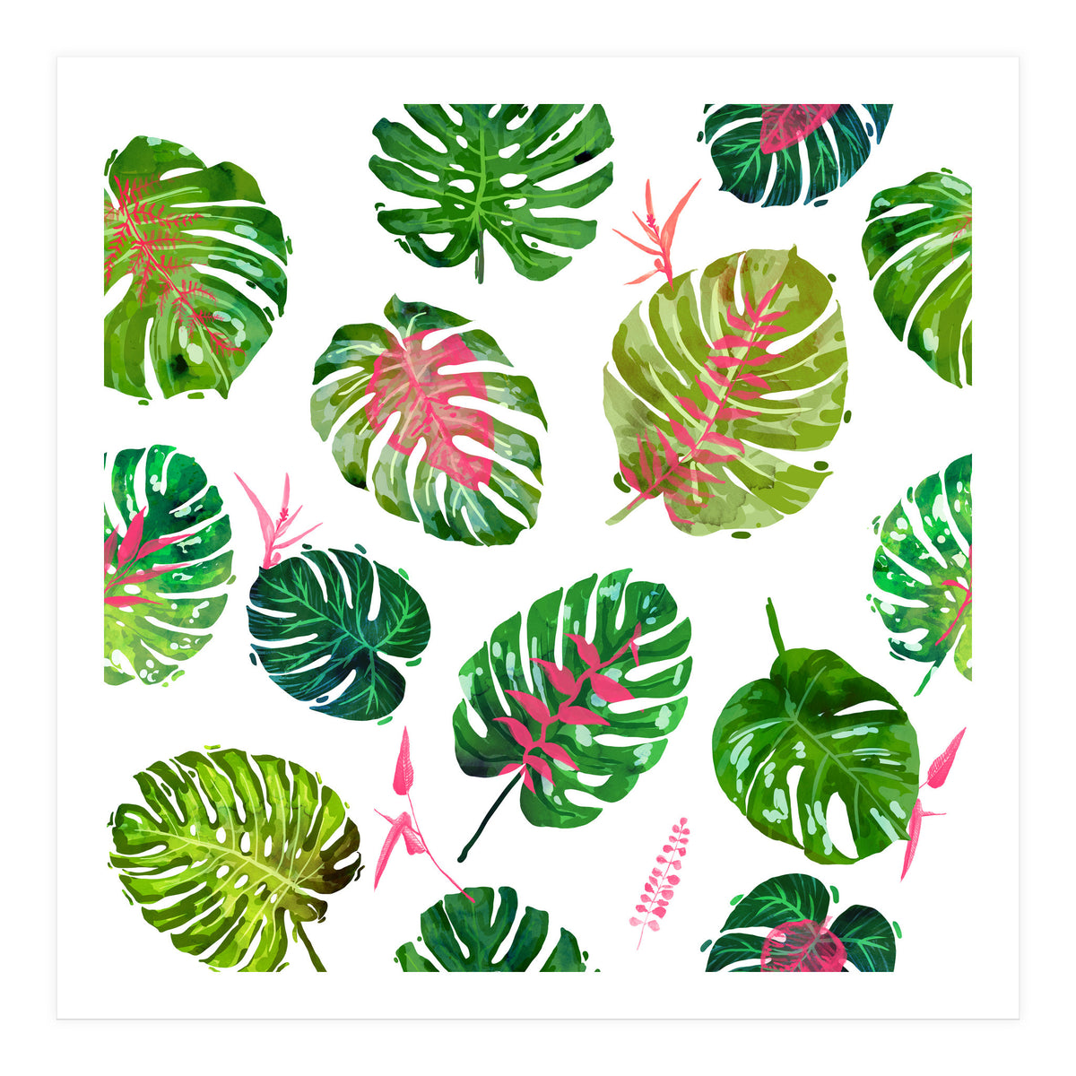 Monstera Love II (Print Only)