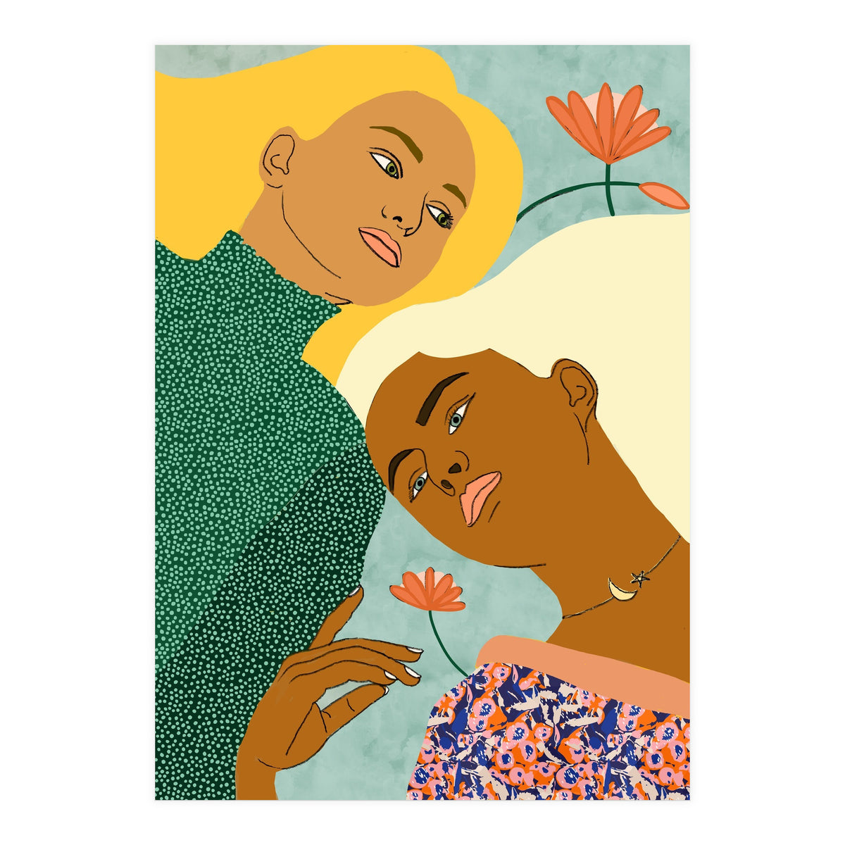 Two Souls One Body II (Print Only)