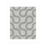 My Favorite Geometric Patterns No.30 - Grey (Print Only) thumbnail