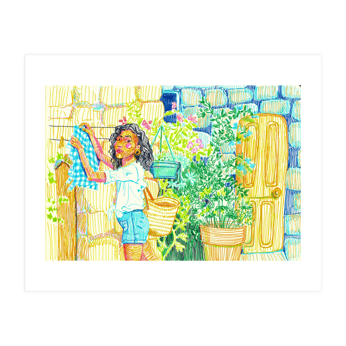 Provence Laundryday (Print Only)