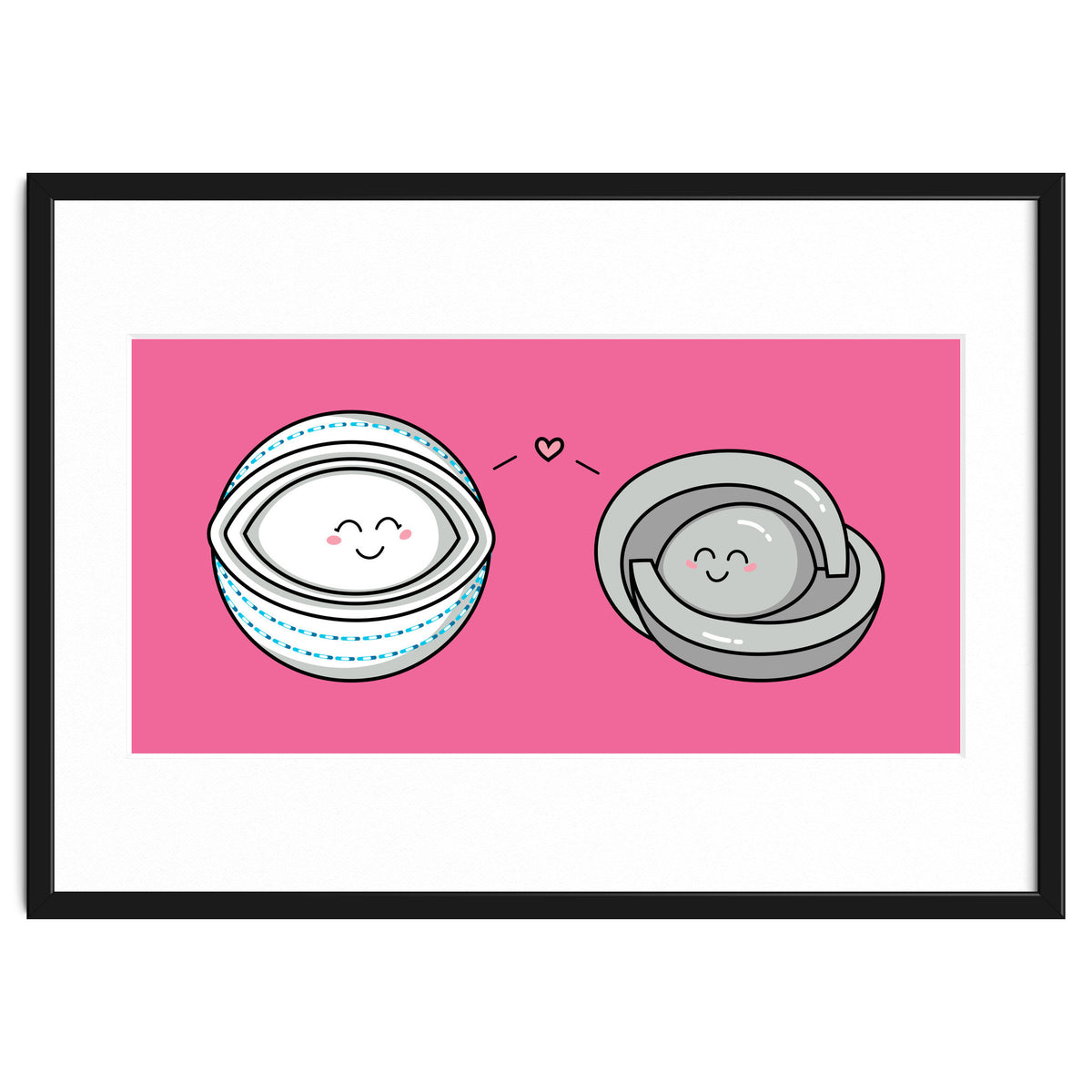 Kawaii Cute Timeless Mothership and Lifeboat Time Machines