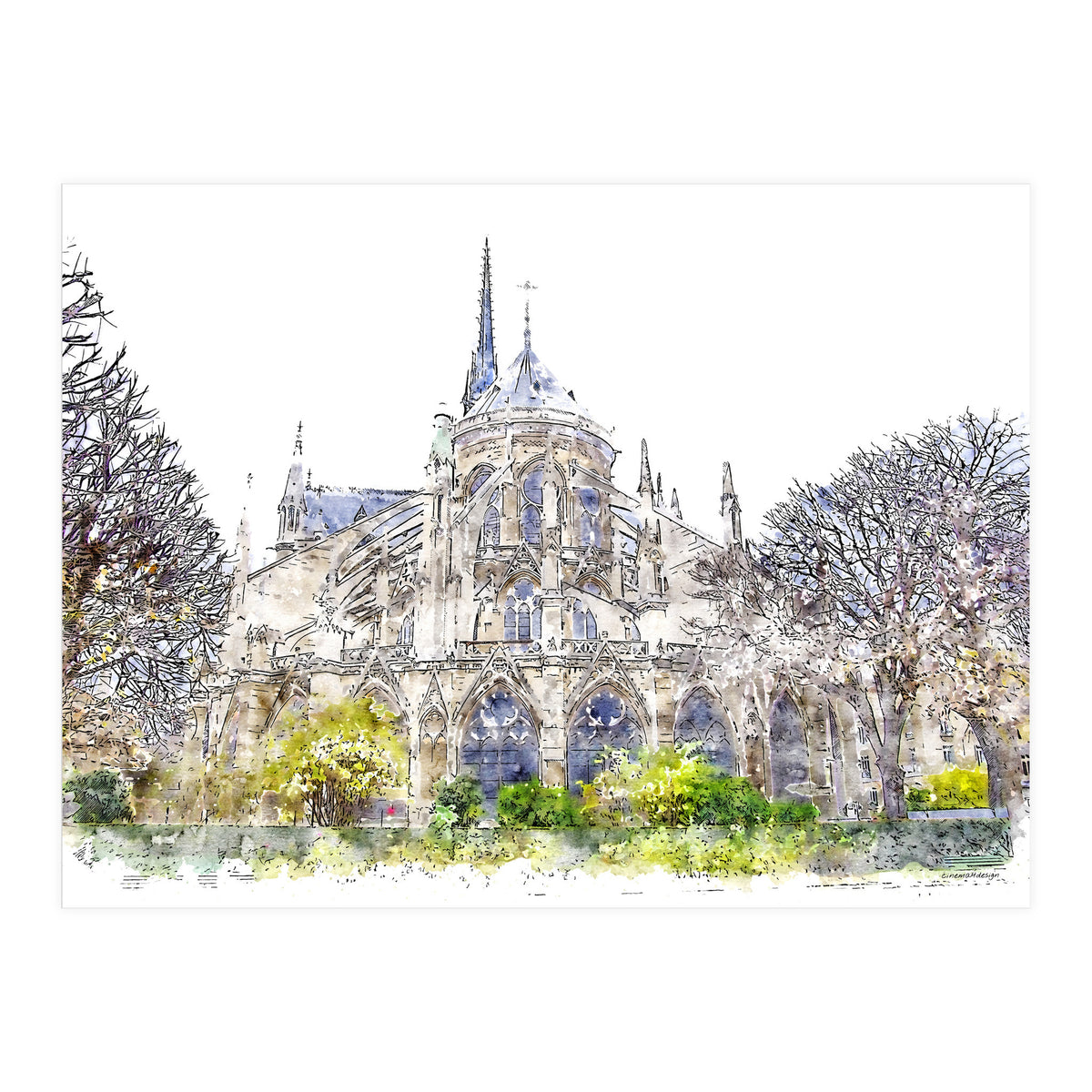 Notre-Dame de Paris (Print Only)