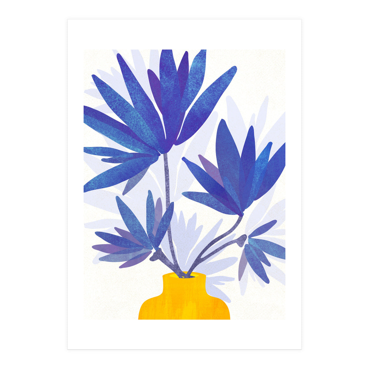 Indigo Blooms (Print Only)