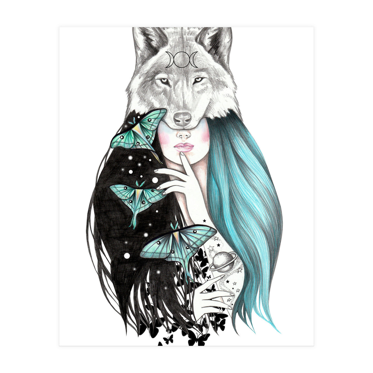 Luna Moth (Print Only)