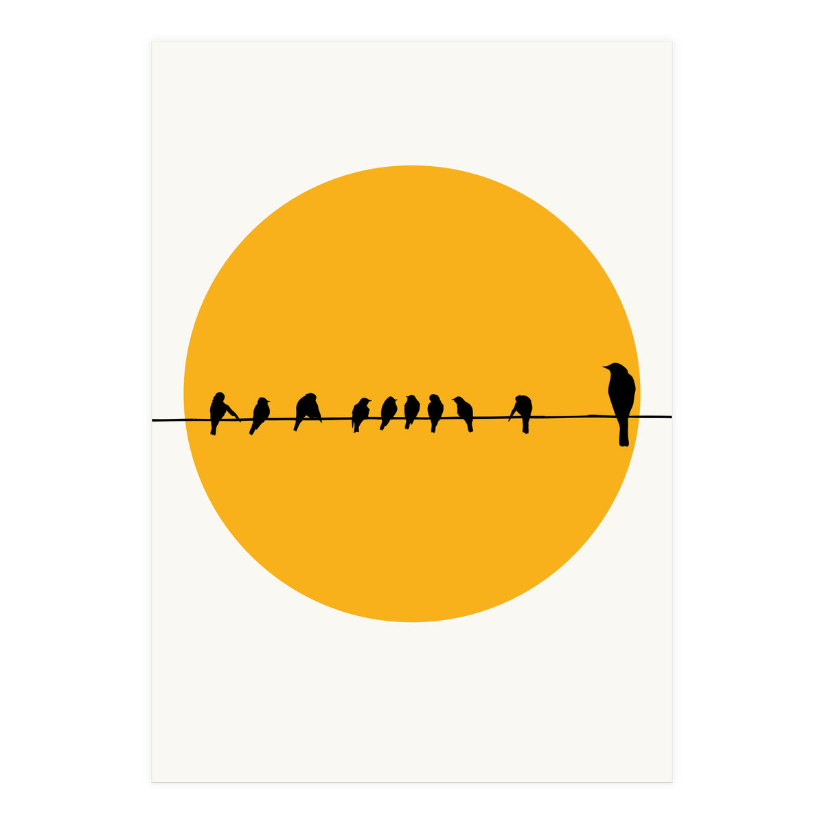 Birds Family (Print Only)