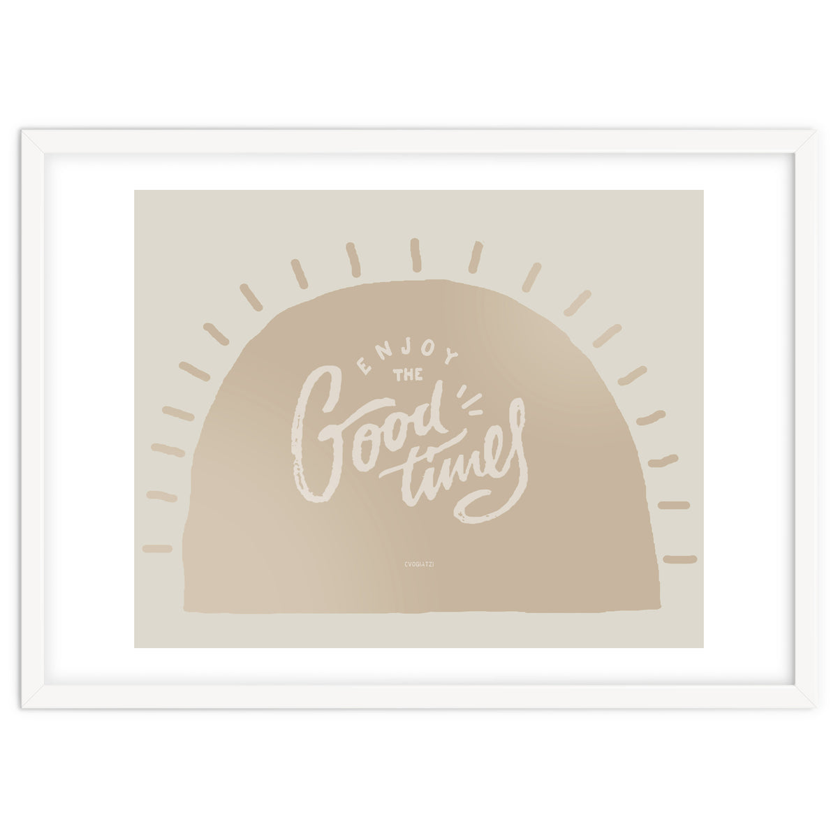 Enjoy the Good times I