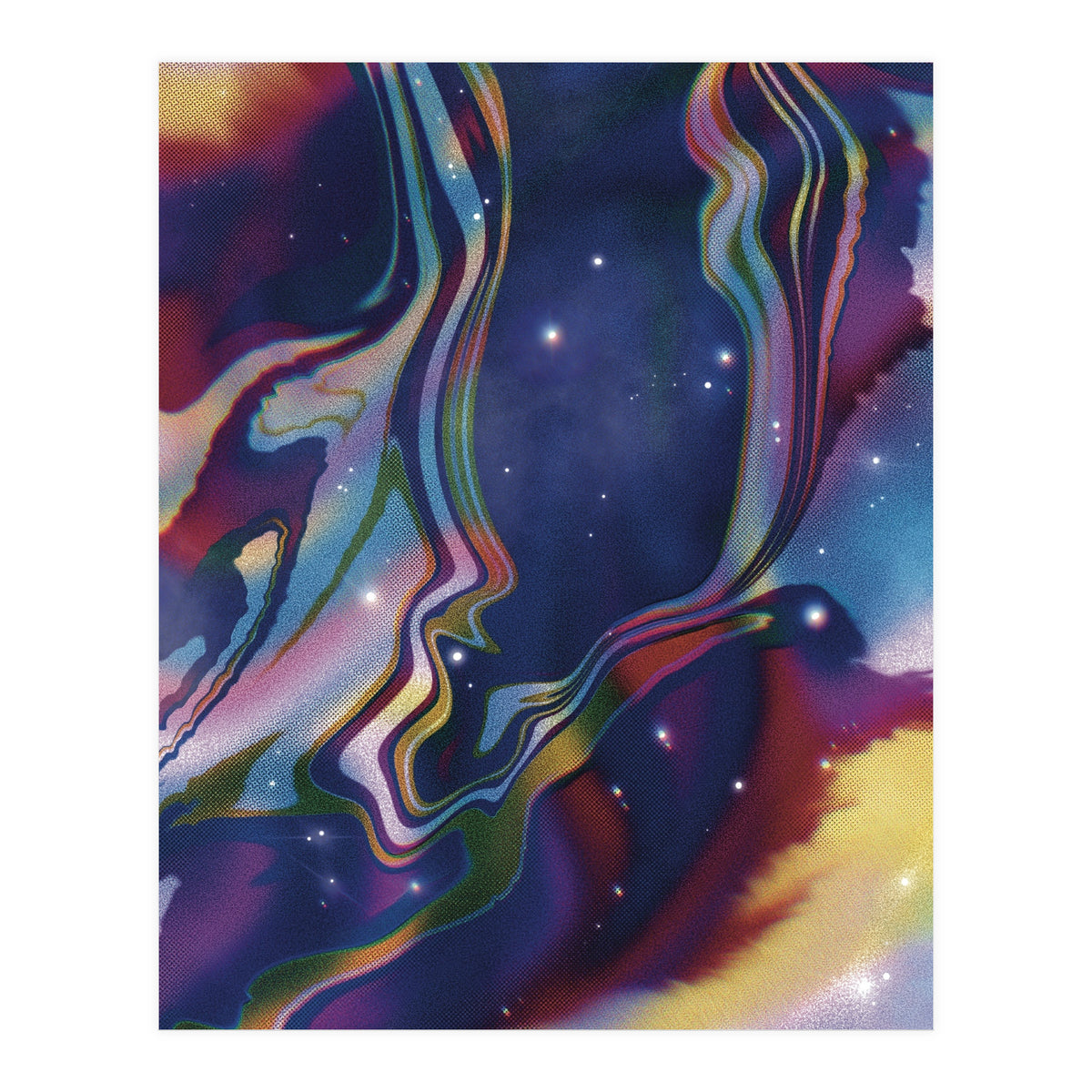 Abstract Space Star Sky Nebula (Print Only)