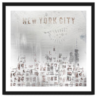 MODERN ART New York City Skylines
