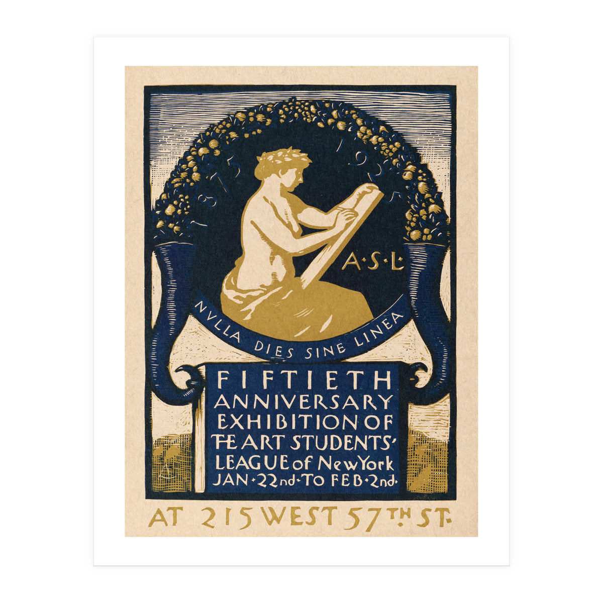 The Art Students League Of New York Exhibition (Print Only)