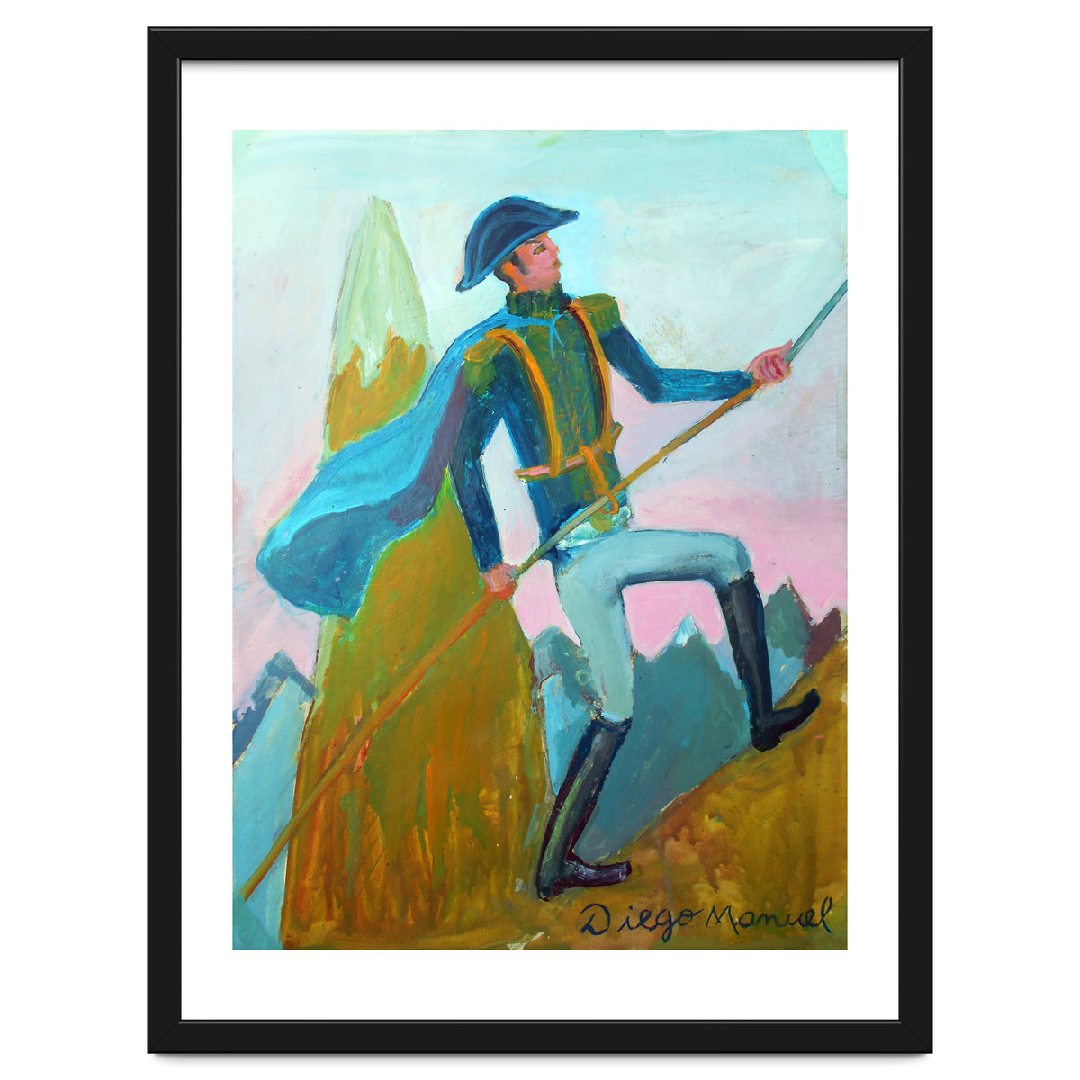 San Martin Cruzando Los Andes