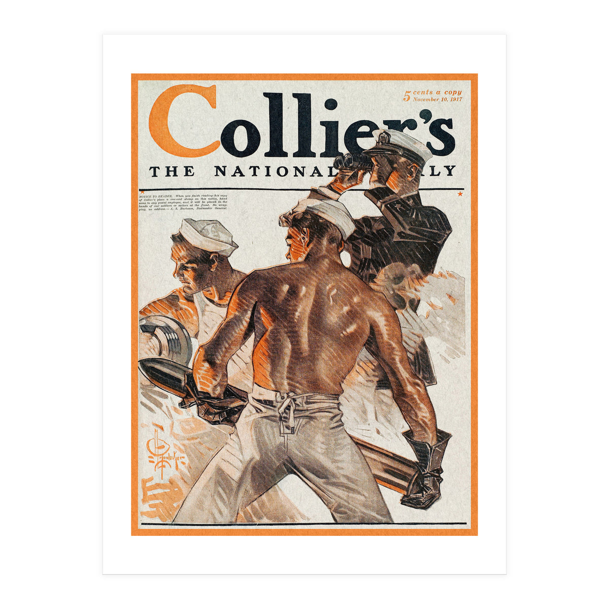 Collier's Advertisment (Print Only)