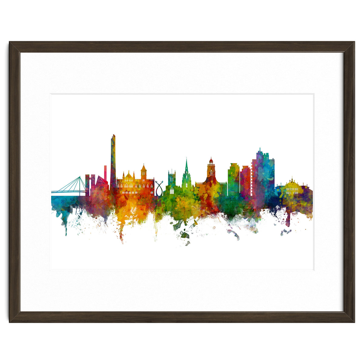 Northampton England Skyline