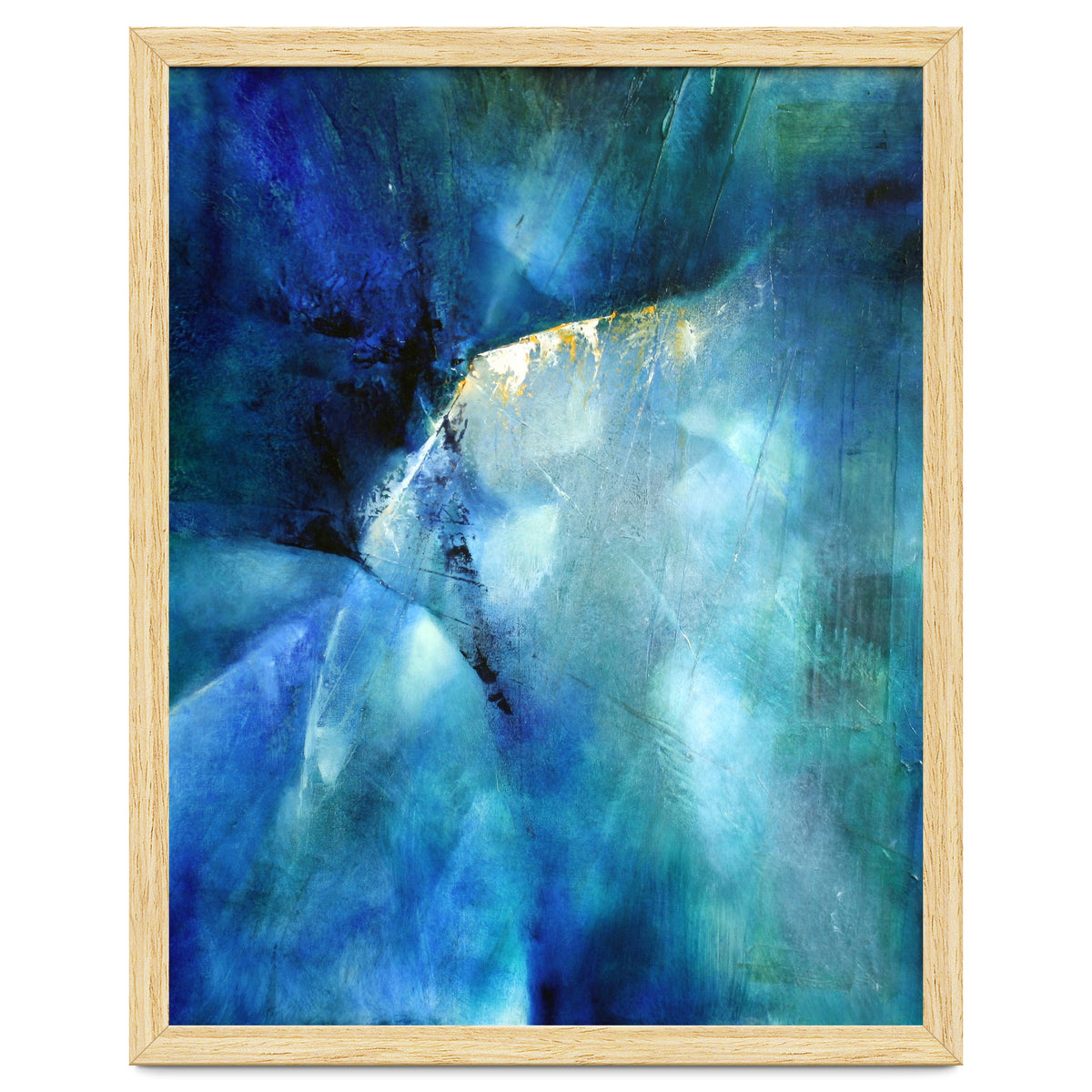 Komposition In Blau - blue composition