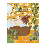 Texas Longhorn in My Bathtub (Print Only) thumbnail