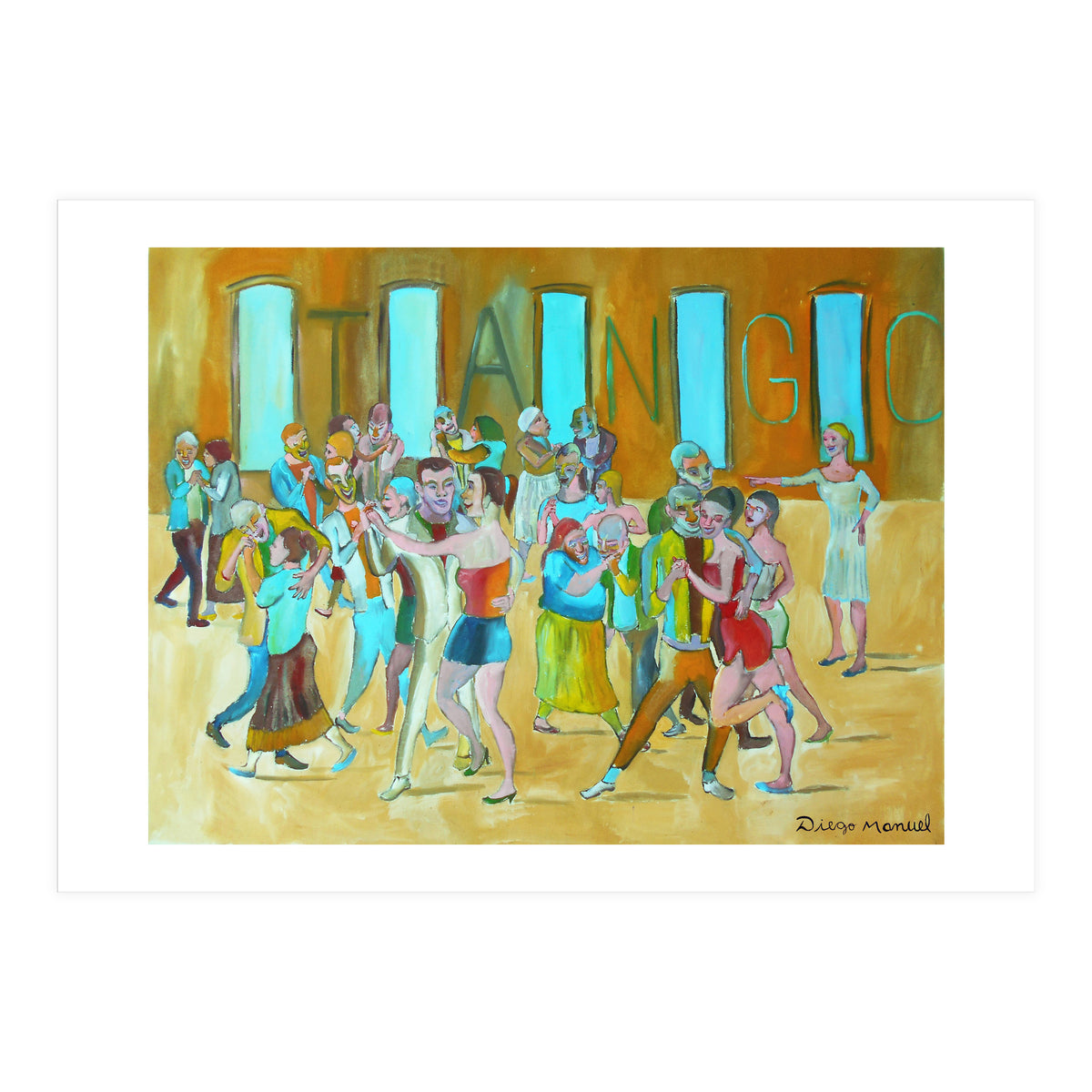 Academia De Tango (Print Only)