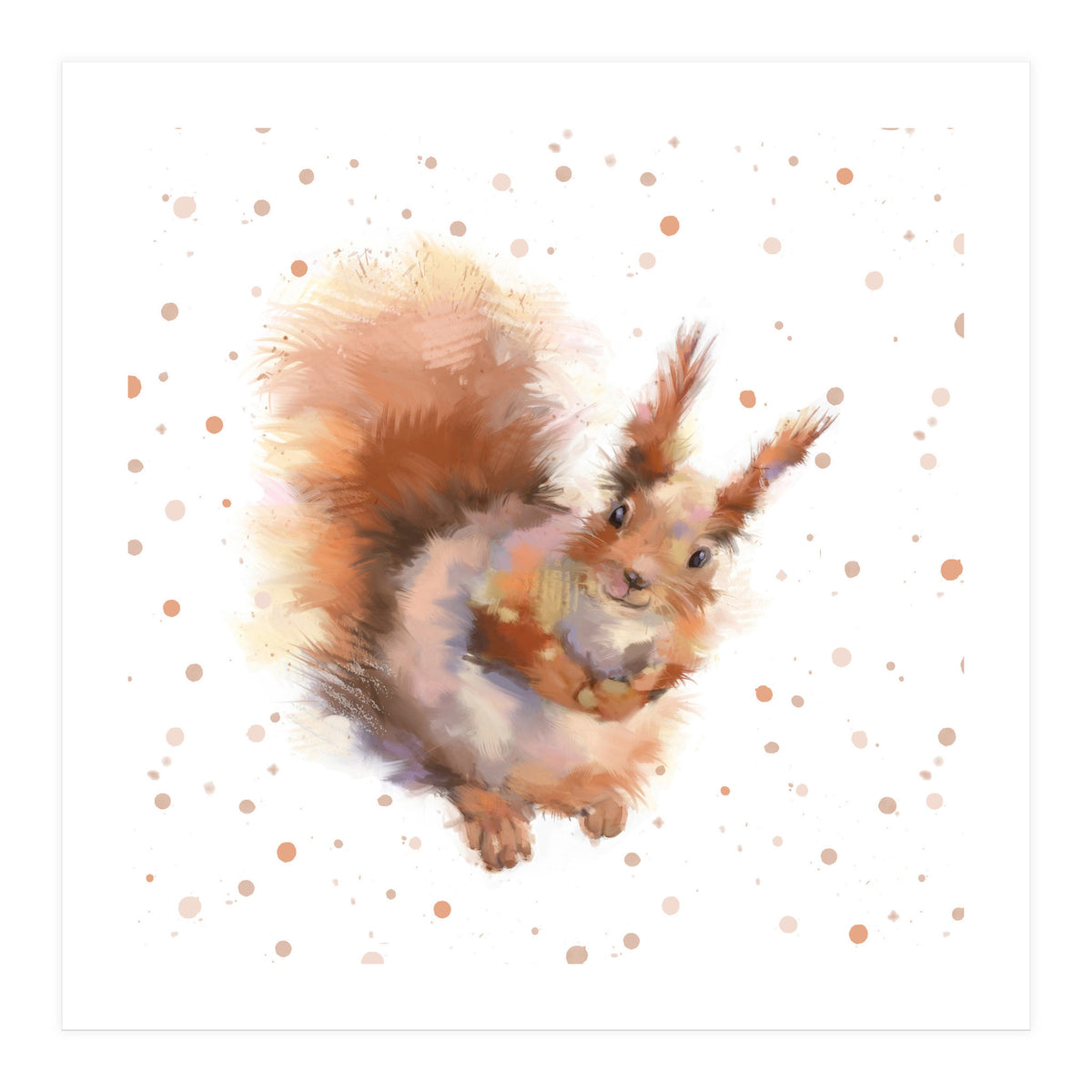 Squirrel - Wild Woods collection (Print Only)