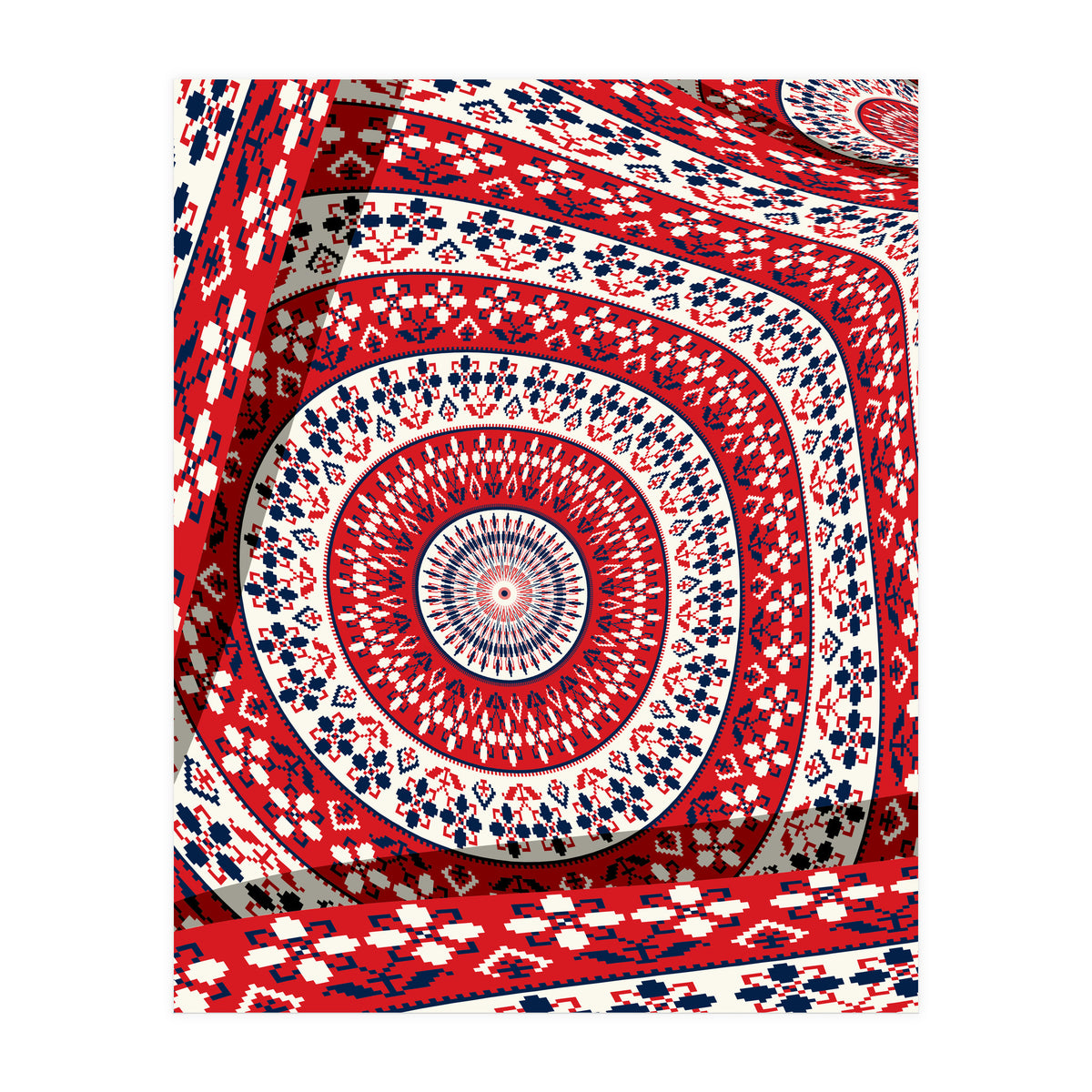 Romanian embroidery background 6 (Print Only)