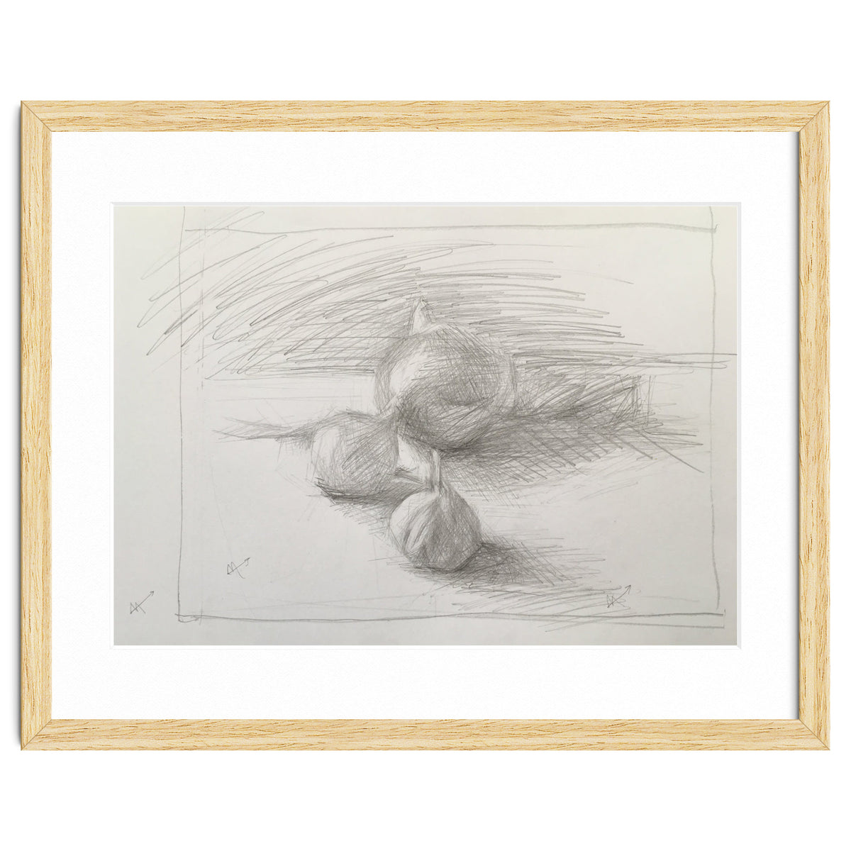 Still Life with Three Veg