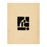 Minimalist black shapes (Print Only) thumbnail
