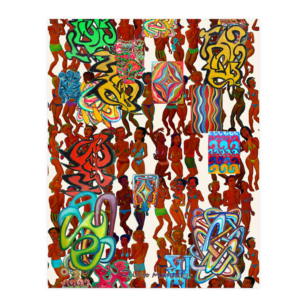 Graffiti Digital 2022 456 (Print Only)