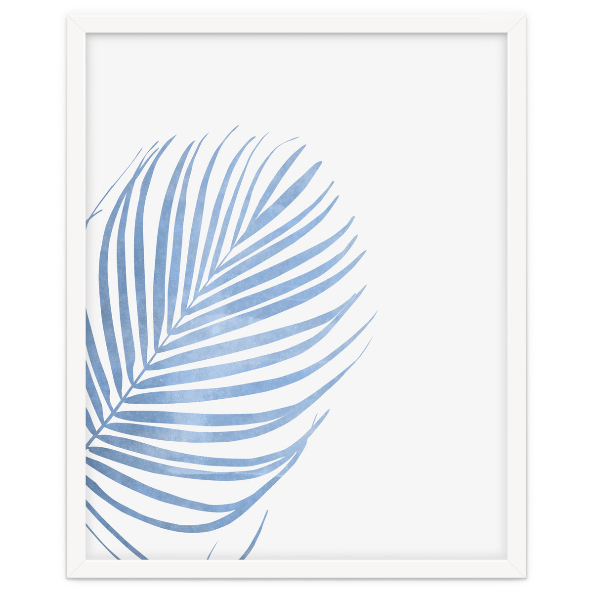 Blue Palm Leaf