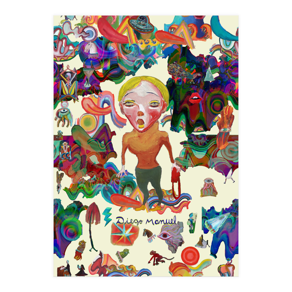 Graffitis 2021 Tapiz 60 B (Print Only)