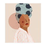 Lady with stripes (Print Only) thumbnail