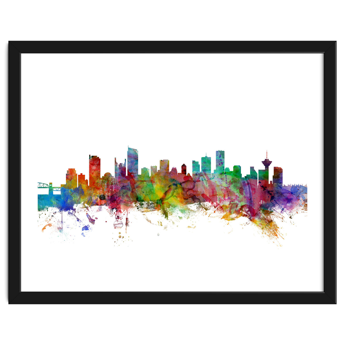 Vancouver Canada Skyline