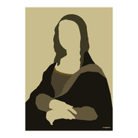Monalisa Minimalist (Print Only)