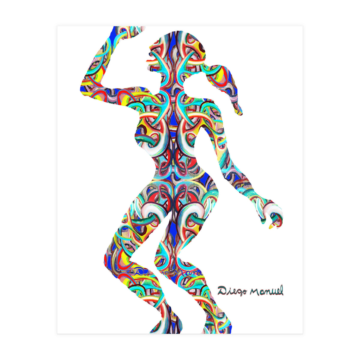 Dance Girl 7  (Print Only)
