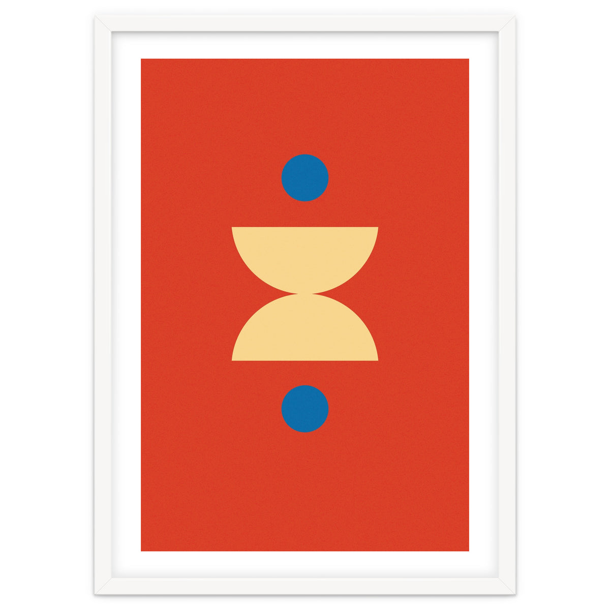 Mid Century Geometrical Print