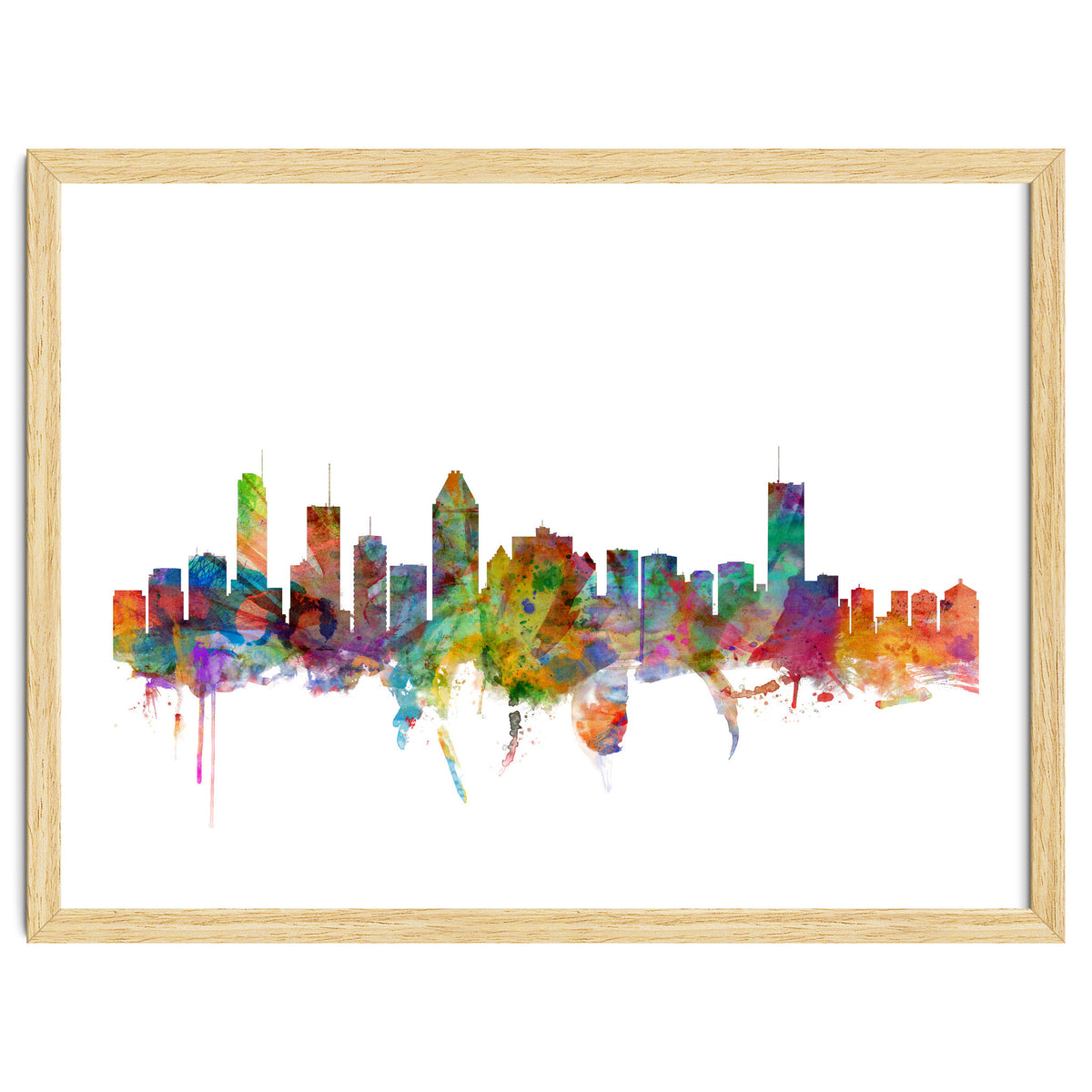 Montreal Canada Skyline