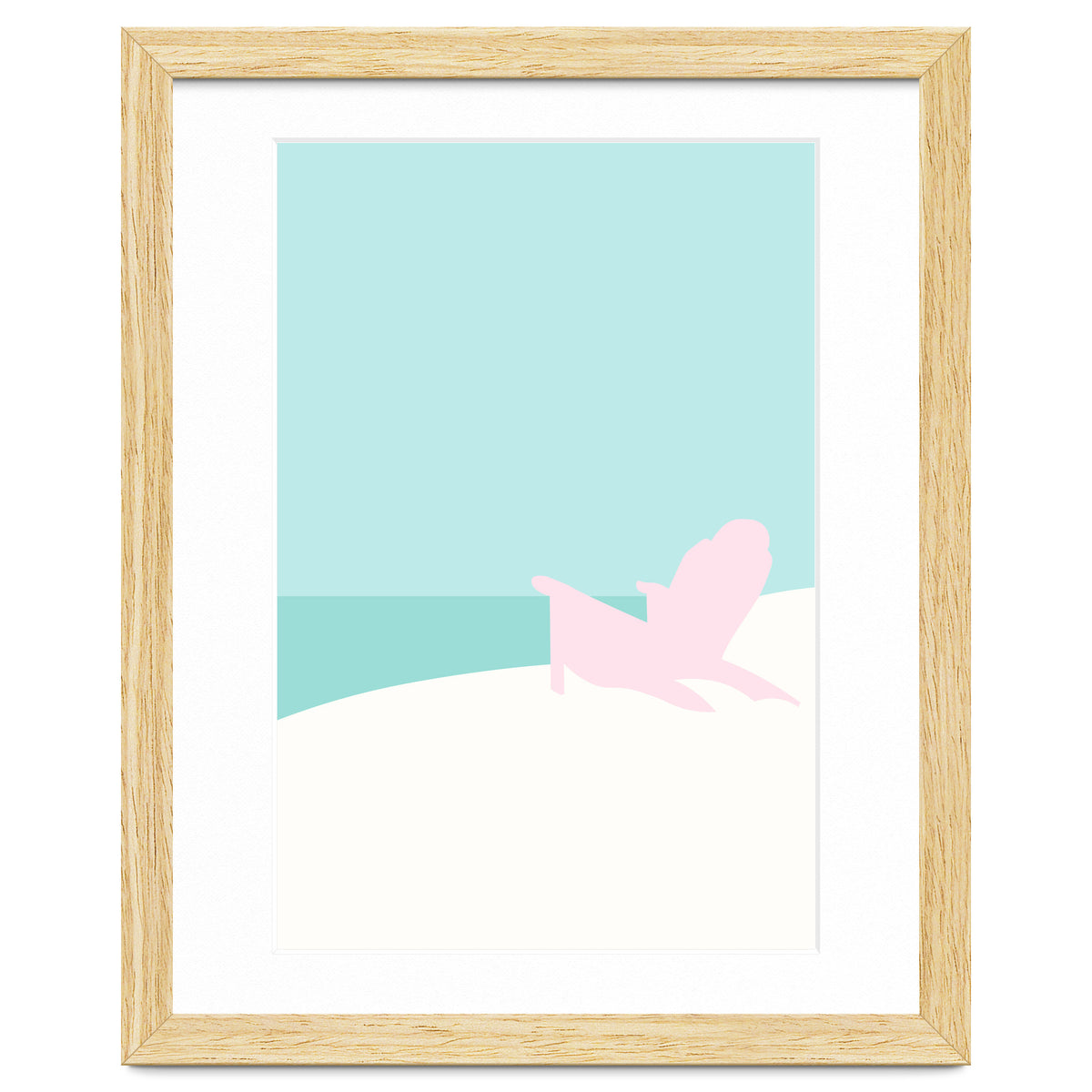 Minimal Beach Chair - Turquoise Coast