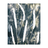 Indigo Blue Botanical Leaves No. 15 (Print Only) thumbnail